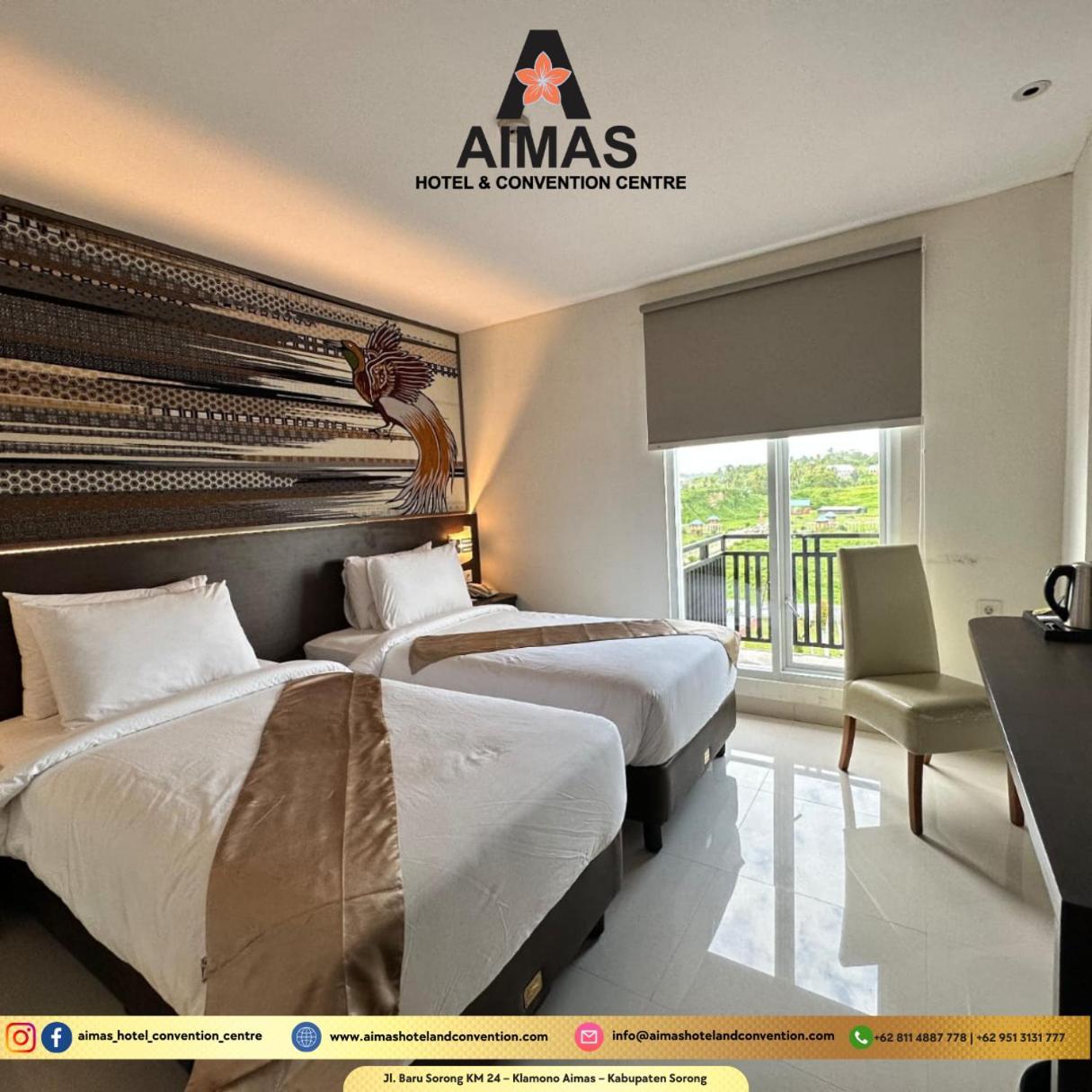 Aimas Hotel And Convention Centre Sorong Exteriör bild